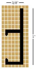 WALKER Picture System: Aluminum Molding - Click to enlarge