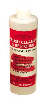Winsor & Newton Brush Cleaner and Restorer (16 fl. oz.)