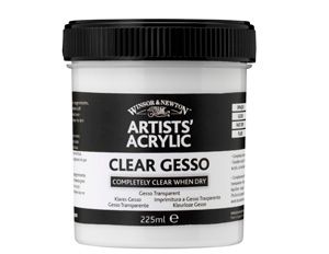 Winsor & Newton Clear Gesso 8 oz.