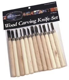 RICHESON Wood Carving Knife Set (12 Pieces)