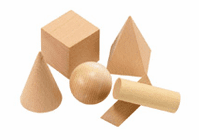 Wooden Geometric Solids