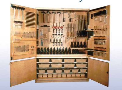 DIVERSIFIED WOODCRAFTS Woodworking Tool Storage Cabinet TC-10