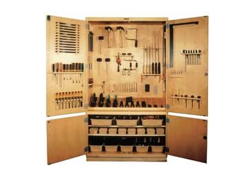 DIVERSIFIED WOODCRAFTS Woodworking Tool Storage Cabinet - 48"