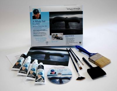 WYLAND GREAT WHITE WHALE TAIL PAINTING KIT
