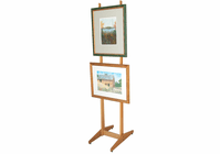 Xylem Design Double Sided Wood Easel 7'