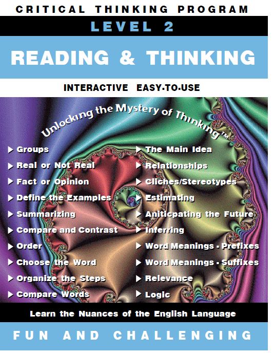 Reading and Critical Thinking - Level 2 Reading Comprehension Software ...