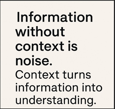 Context is everything