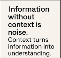 Context is everything