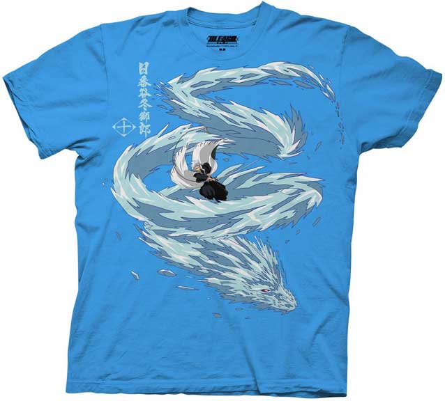 Bleach Toshiro Hitsugaya Dragons Tshirt (Size XXL)
