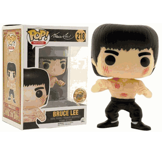 Funko PoP Bait Exclusive - Bruce Lee Figure #218 (Enter the Dragon)