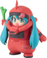 Hatsune Miku Gundam 45th Anniversary - Char's Zaku Costume PVC Figure