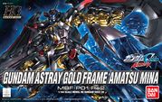 HG Gundam Astray Gold Frame Amatu Mina #59 1/144 "Sold Out"