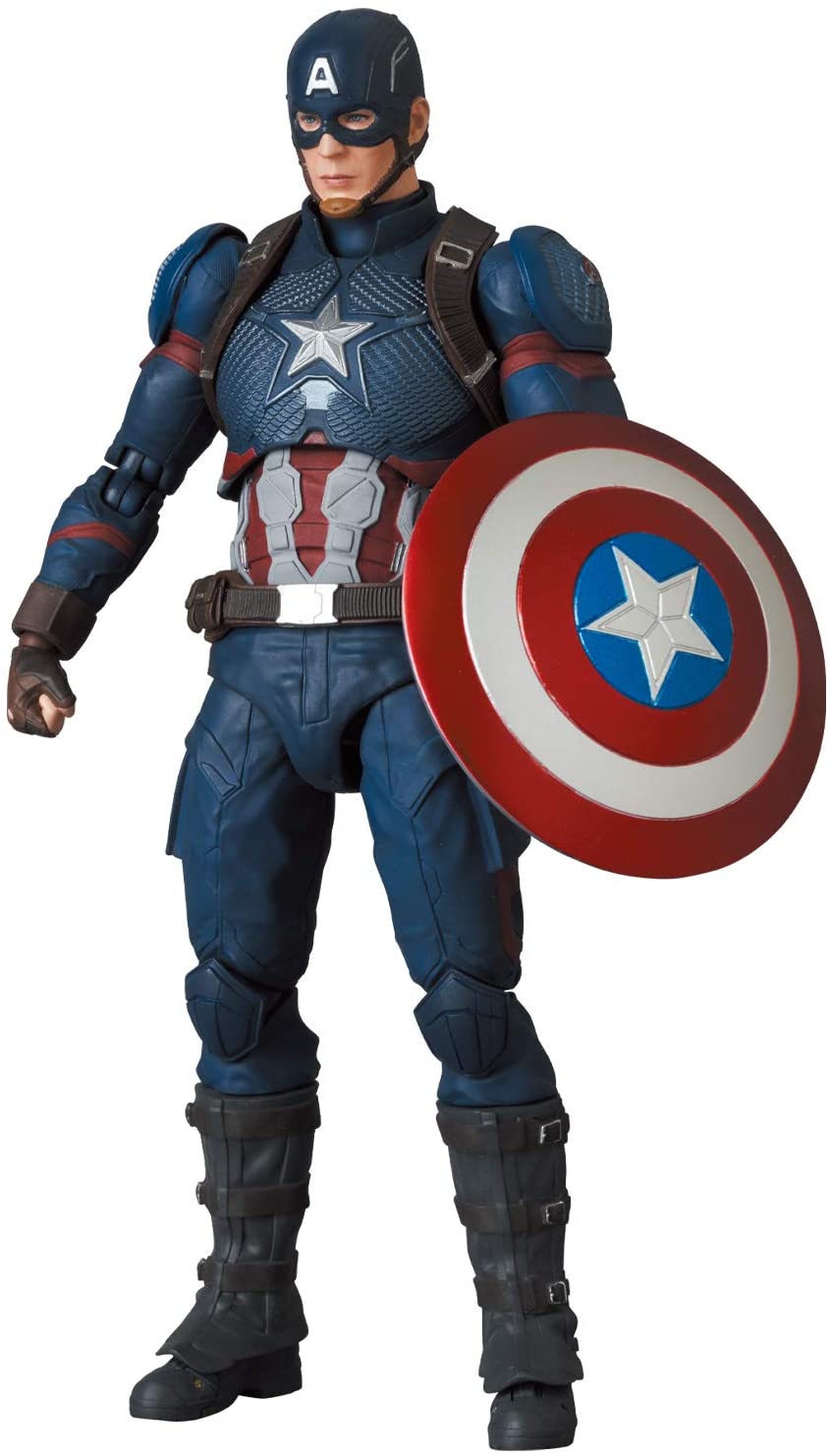 Medicom MAFEX No.130 Captain America (Avengers: Endgame) Action Figure