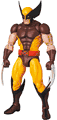 Medicom MAFEX No.138 X-Men Wolverine (Brown Comic Ver.) Action Figure "Sold Out"