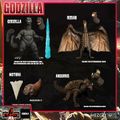 Mezco 5 Points XL - Godzilla: Destroy All Monsters (1968) - Round 1 Boxed Set "Sold Out"
