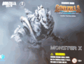Monster X "Godzilla Final Wars 2004" Action Figure "Pre-order"