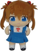Evangelion New Movie - Asuka School Outfit Plushie "Pre-order"