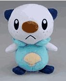 Oshawott Plushie N-04 "Sold Out"