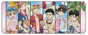 Ouran High School Host Club - Beach Time Mouse Pad / Playmats