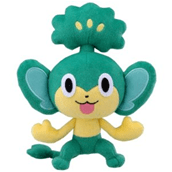 Pansage Plushie N-10 "Sold Out"