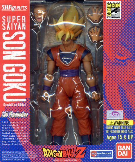 SDCC 2011 EXclusive S.H.Figuarts - Super Saiyan Son Goku