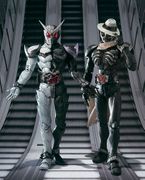 S.I.C Kamen Rider W Fang Joker & Kamen Rider Skull #059 "Sold Out"