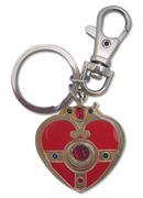 Sailor Moon S Cosmic Heart Metal Key Chain  "Sold Out"