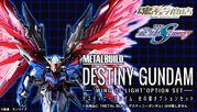 Tamashii Web Exclusive Metal Build Destiny Gundam Option Parts Wing Light Set "Sold Out"