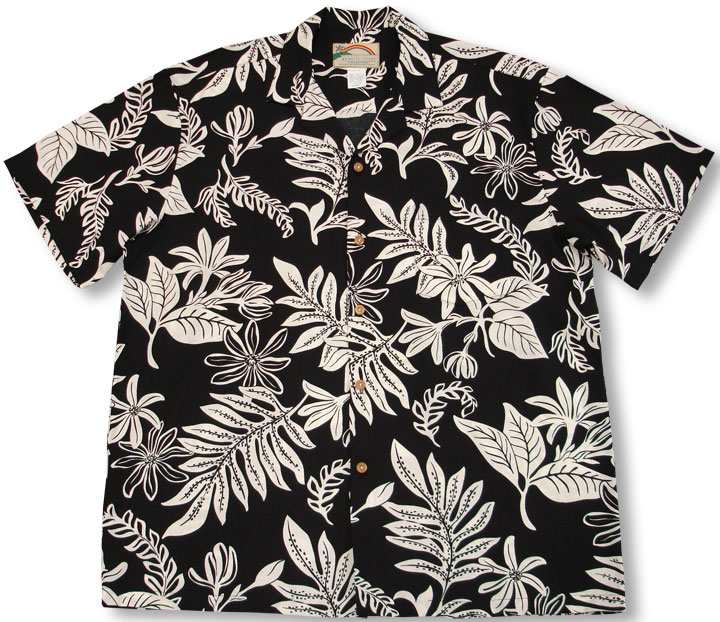 4X 5X & 6X size Hawaiian men's shirts, traditional, tropical