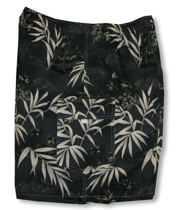 Bamboo Island Men's Hawaiian Cotton Shorts