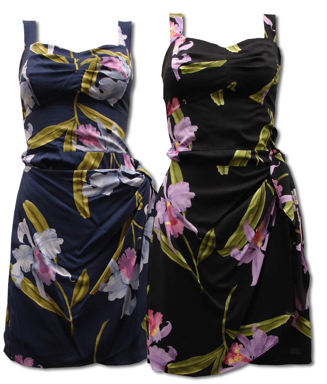Charli Sarong Dress - Sunset main image 1