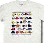 Fishes of Hawaii kid's cotton T-Shirt