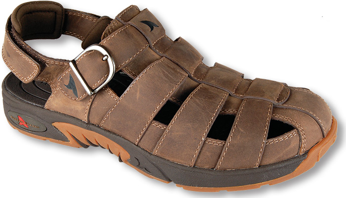 CLOSEOUT Greenwich Closed Toe Rugged Shark Sandal