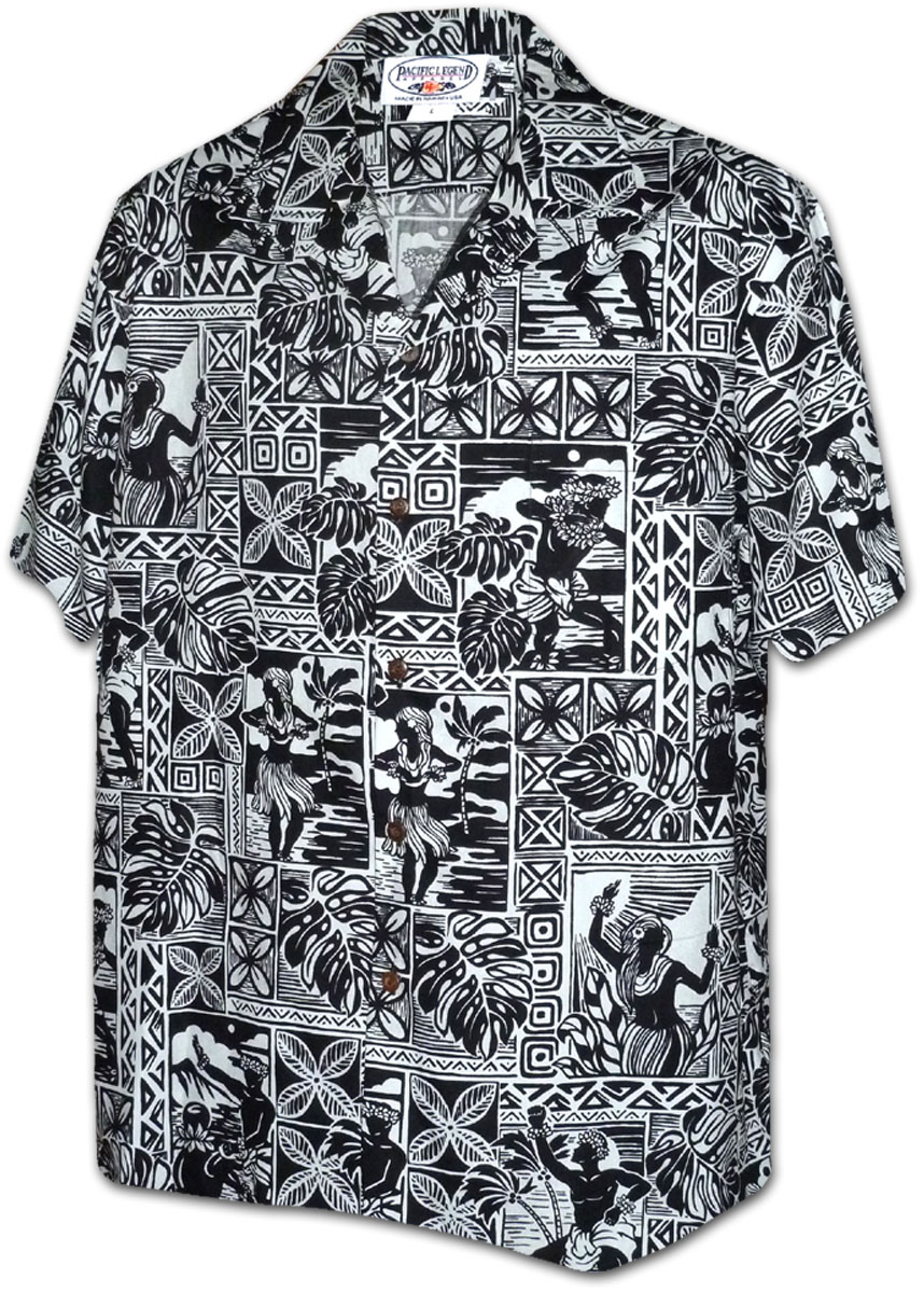 Historic Hula Mens Cotton