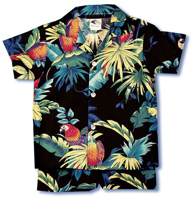Shirt and Short Toddler Boy's Cabana Set
