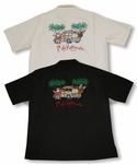 Christmas Woody Mele Kalikimaka Go Barefoot men's shirt