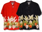 Banana Leaves Rayon Men's Aloha Shirt main image 1