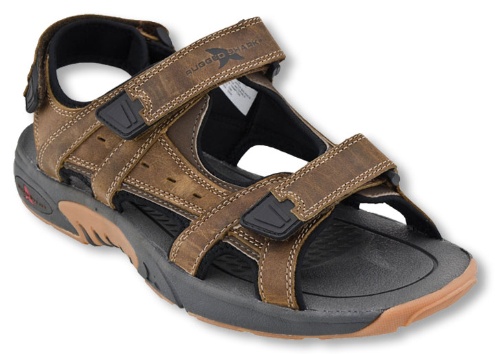 CLOSEOUT Hampton Surf u0026 Sand Men's Leather Sandal