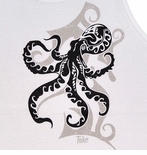 Tribal Tako (Octopus) cotton Tank Top