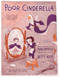 Betty Boop Poor Cinderella Sheet Music (1934)