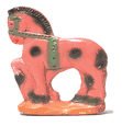 Circus Pony Chalkware (1950's) 10"
