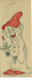 Dopey Iron-On (1940s)
