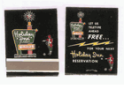 Holiday Inn Matchbook (1960s)