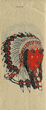Indian Chief Iron-On (1940s)