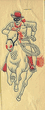Lone Ranger Iron-On (1940s)