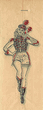 Majorette Iron-On (1940s)