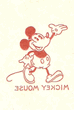 Mickey Mouse Iron-On (1940s)