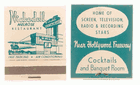Nickodell LA Restaurant Matchbook (1950s)