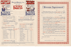 Orphan Annie & Andy Gump Funy Frostys Order Form (1931)