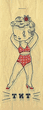 TNT Girl Iron-On (1940s)
